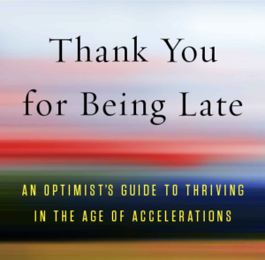 book review-thank you for being late