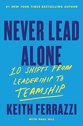 Never Lead Alone Book